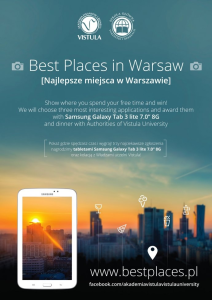 Konkurs fotograficzny "Najlepsze miejsca w Warszawie"