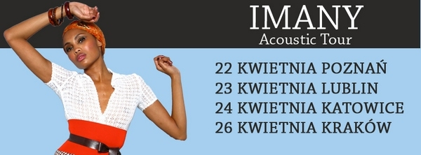 Wygraj bilety na koncert IMANY w Krakowie, Lublinie i Poznaniu