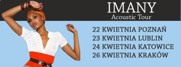 Wygraj bilety na koncert IMANY w Krakowie, Lublinie i Poznaniu