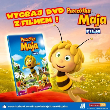 Wygraj płytę DVD z filmem "Pszczółka Maja"