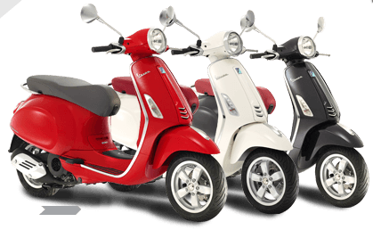 Konkurs "Kierunek akcja axn" wygraj skuter Vespa Primavera