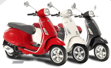 Konkurs "Kierunek akcja axn" wygraj skuter Vespa Primavera