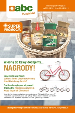 Konkurs "Wiosną do kawy dodajemy...Nagrody!" ABC