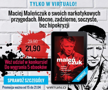 Wygraj ebooka "Ćpałem, chlałem i przetrwałem"