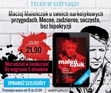 Wygraj ebooka "Ćpałem, chlałem i przetrwałem"