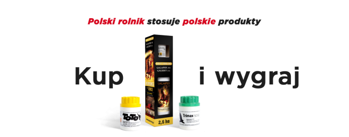 Konkurs "Polski rolnik stosuje polskie produkty"