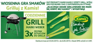 Konkurs: Wiosenna gra smaków Grilluj z Kamis