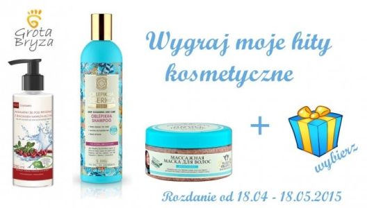 Wygraj moje kosmetyczne hity i dodatkowo wybierz dowolny kosmetyk do zestawu.