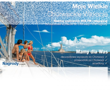 Konkurs "Moje Wielkie Chorwackie Wakacje"