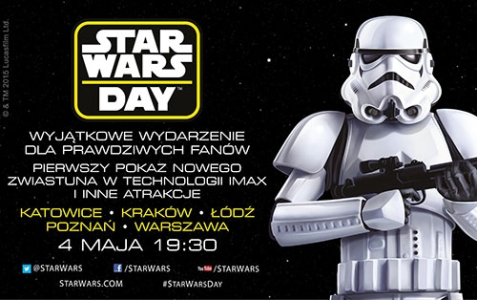 Wygraj zaproszenia na Star Wars Day, Imax