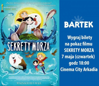 Konkurs "SEKRETY MORZA Cinema City Arkadia"