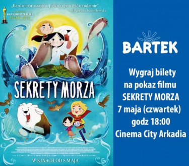 Konkurs "SEKRETY MORZA Cinema City Arkadia"