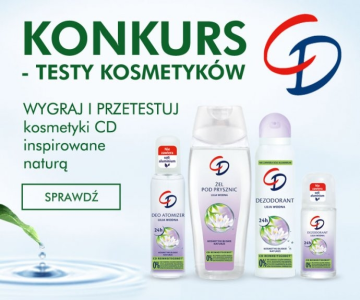 Wygraj i przetestuj naturalne kosmetyki CD Lilia Wodna!