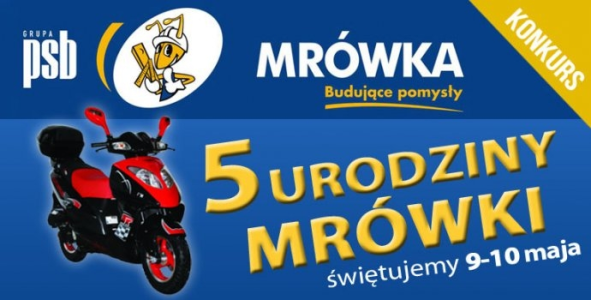 Konkurs "5 urodziny Mrówki" Włocławek