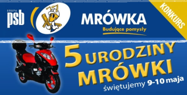 Konkurs "5 urodziny Mrówki" Włocławek
