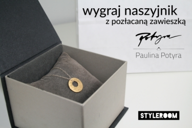 Wygraj srebrny naszyjnik z pozłacaną zawieszką