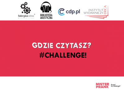 Konkurs "Gdzie czytasz? Challange!"