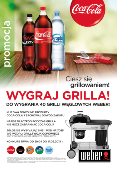 Konkurs: Coca-Cola "Ciesz się grillowaniem!"