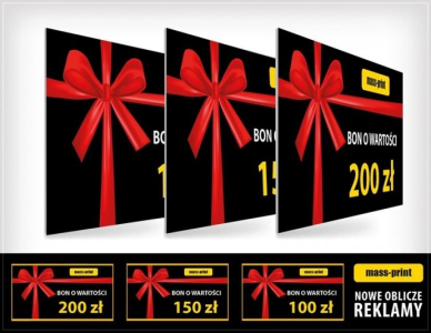 Wygraj bon na dowolną usługę reklamową w mass-print