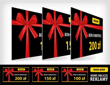 Wygraj bon na dowolną usługę reklamową w mass-print
