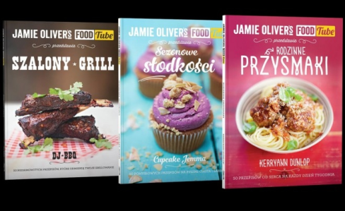 Wygraj komplet książek FoodTube Jamiego Olivera!