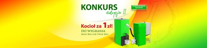Wygraj kocioł grzewczy za 1 zł!