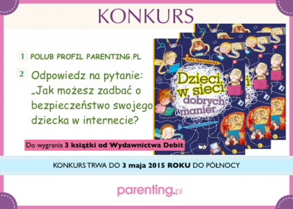 Wygraj książkę "Dzieci w sieci dobrych manier"