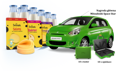 Konkurs "Ser jest z mleka… …a nagrody z Żabki!"