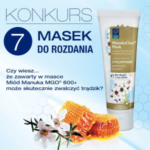 Konkurs fotograficzny: wygraj maskę z Miodem Manuka