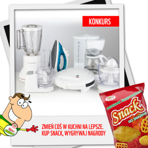 Konkurs: Zmień coś w kuchni na lepsze. Kup Snack, wygrywaj nagrody!