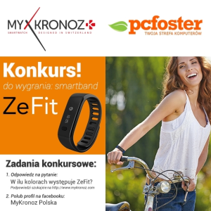 Wygraj smartband ZeFit od MyKronoz