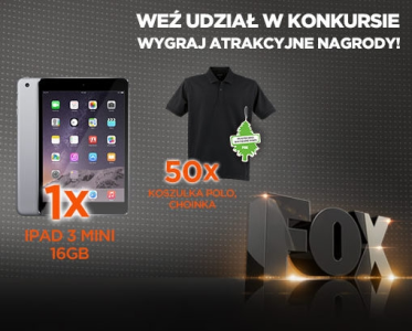 Konkurs "FOX mecenasem miesiąca maja w Vectrze"