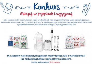 Konkurs "Gotuj regionalnie z Zott Natur" do godz. 12:00