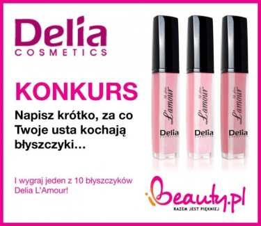 Wygraj błyszczyk Delia L'Amour