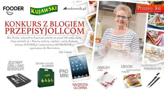 Konkurs z blogiem przepisyjoli.com