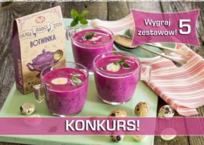 Wygraj 1 z 5 zestawów zup z serii Dania Babci Zosi!