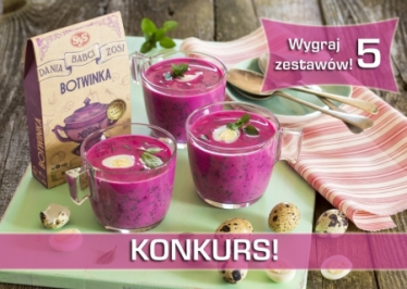 Wygraj 1 z 5 zestawów zup z serii Dania Babci Zosi!