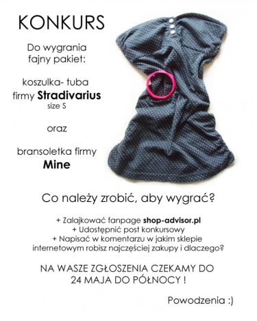 Konkurs "W jakich sklepach internetowych robisz zakupy?"