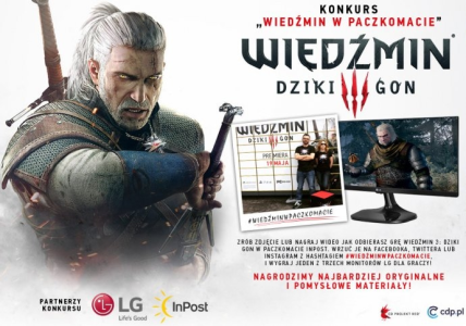 Konkurs "Wiedźmin w Paczkomacie"