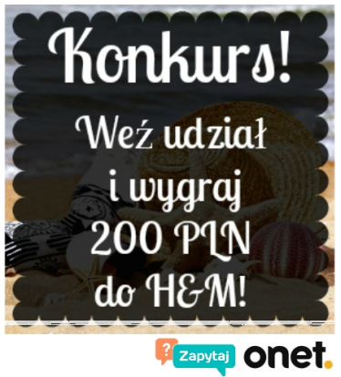 Stwórz psychozabawę i wygraj 200-złotowy bon do H&M!