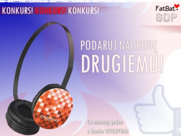 Wygraj słuchawki firmy CREATIVE - model: HQ-1450
