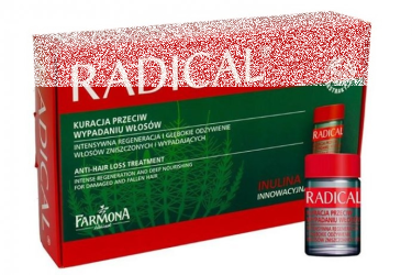 Wygraj FARMONA RADICAL ampułki kuracja wypadanie 15szt