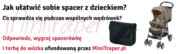 Konkurs "Co przydaje się podczas spacerów z dzieckiem?"