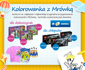 Konkurs "Kolorowanka z Mrówką"