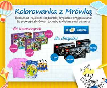 Konkurs "Kolorowanka z Mrówką"