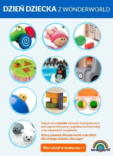 Konkurs "Dzień dziecka z Wonderworld"