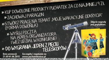 Konkurs "Moje wakacyjne odkrycia" Tesco