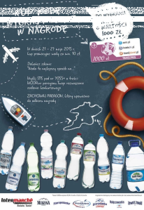 Konkurs: kup wodę i wygraj podróż w nagrodę! Intermarche