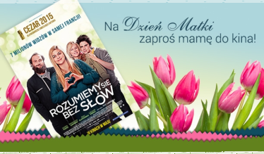 Konkurs na Dzień Matki "Zaproś mamę do kina" do godz.12:00