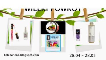 Konkurs: Rozdanie z okazji powrotu na bloga